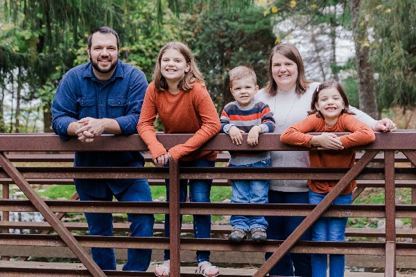 Ministry Assistant Butch Archambeau and family