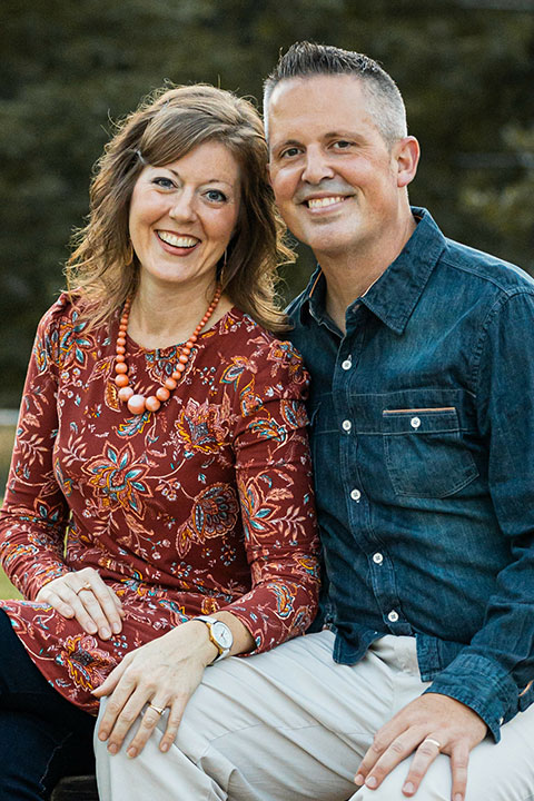 Senior Pastor John Schopf and Wife Heather